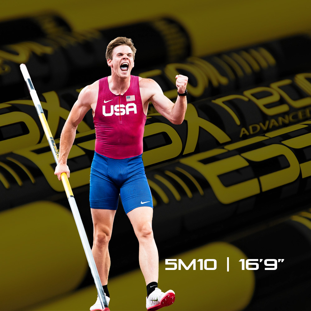 ESSX RECOIL ADVANCED POLE VAULTING POLE 5M10